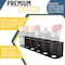 Koova Storage Rack, Steel, Black, 3.3 in W, 3.7 in H, 18.25 in L, Powder Coated KV-CAN-6 - alternate 4